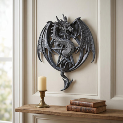 The Dragons Pentacle Wall Sculpture