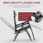 Aymelia 80cm Long Reclining Zero Gravity