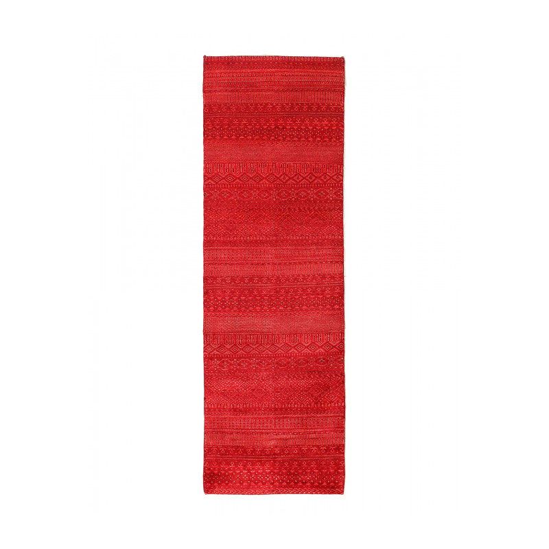 Fine Hand Knotted Persian Gabbeh Design Runner 2'7"X 8'5"