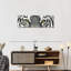 Œil de tigre blanc sur toile-244699963