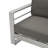Aluminum Framed Outdoor Loveseat With Water-Resistant Cushions For Durable And Comfortable Patio Seating