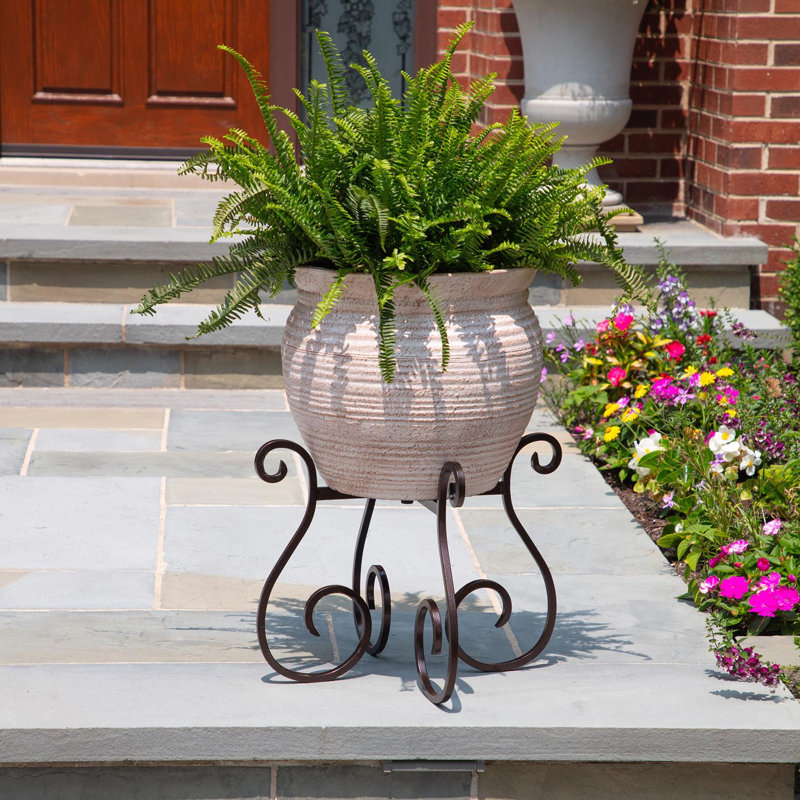 Support pour plante Gardien, Bronze