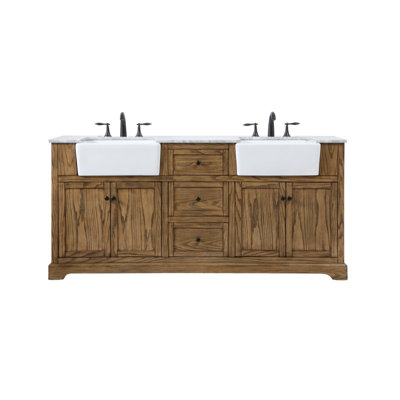 Meuble-lavabo double 72 po Pardue