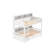 Ginamarie Twin over Twin Standard Bunk Bed with Shelves by Harriet Bee-249635168