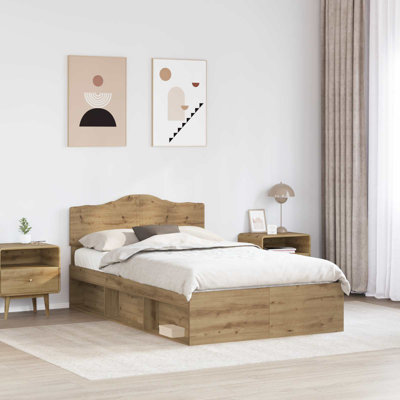 Solid Wood Bed