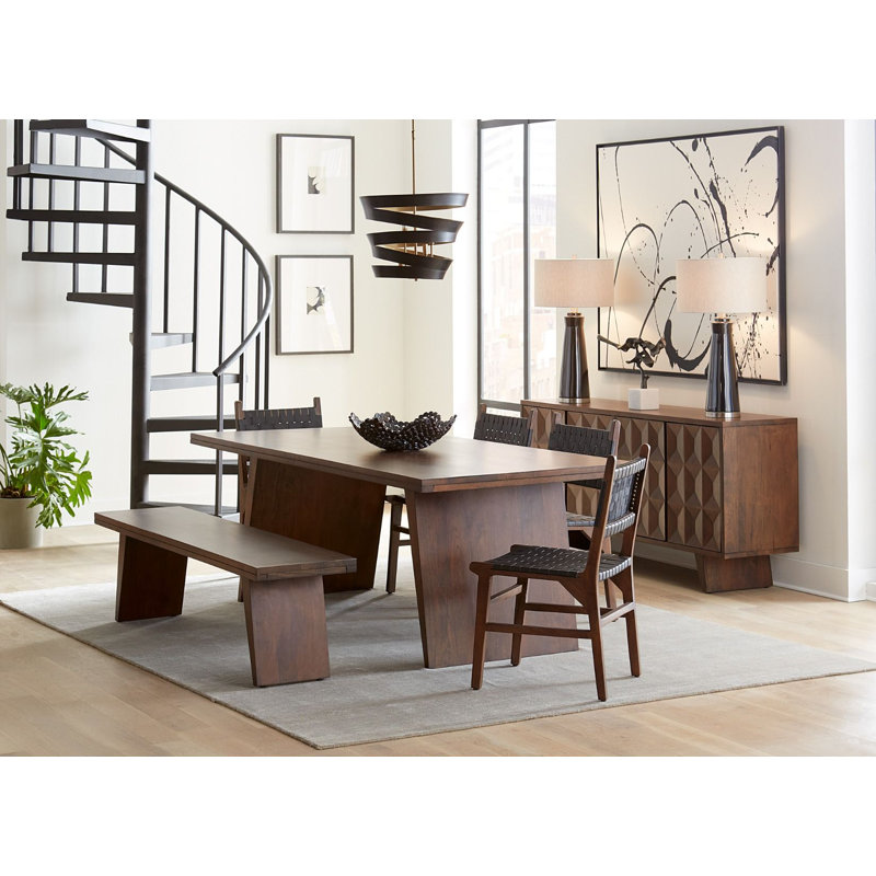 Lisbon Solid Wood Dining Table