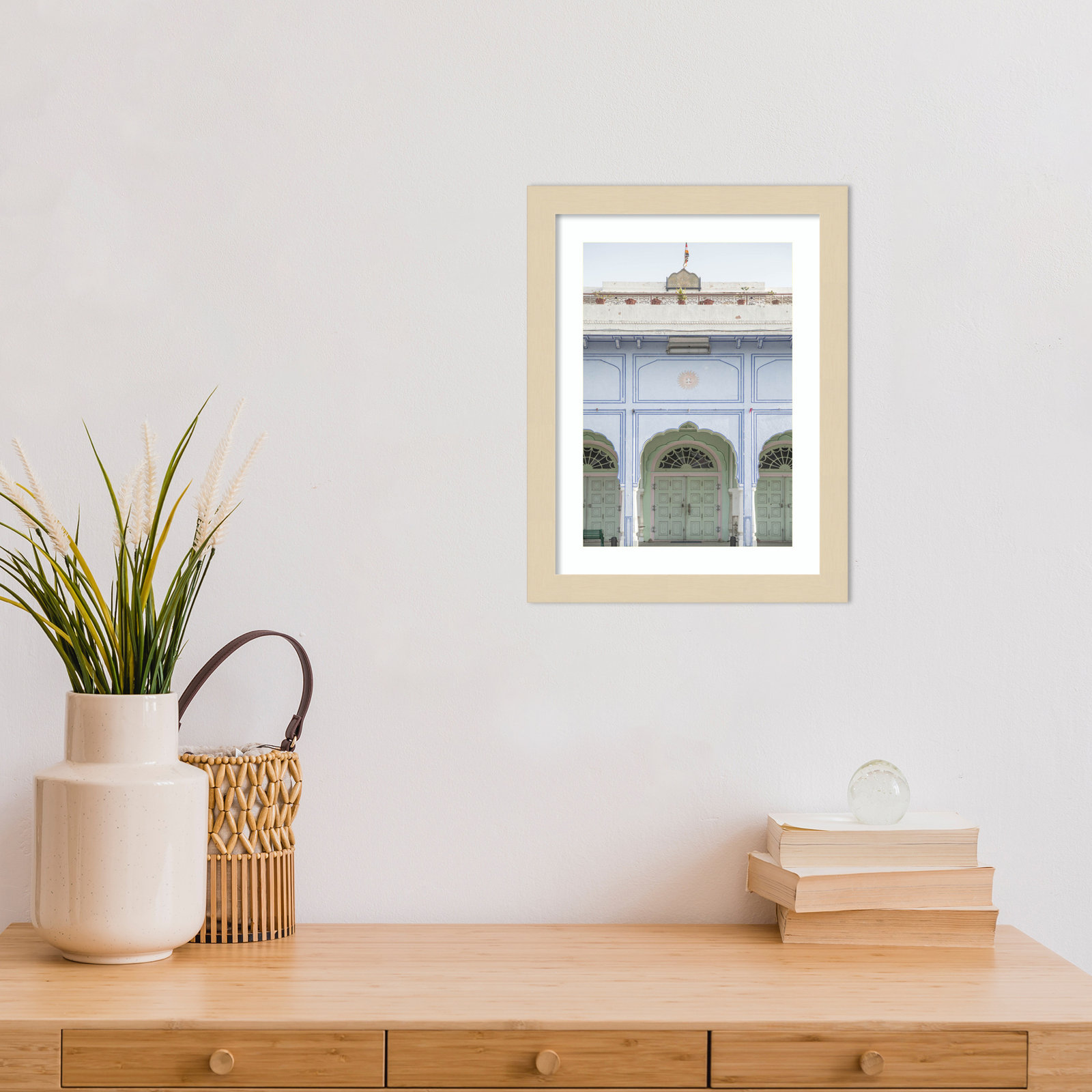 Sunshine Palace Print by Shot by Clint, Brown, 13" H x 10" W