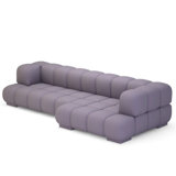 Canapé standard à accoudoirs encastrés Block 127,6 "
