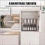 Armoire de garde-manger autoportante avec tablettes réglables, tiroir et tablettes de porte pour un rangement polyvalent dans la cuisine, le salon ou la salle de bain, style campagnard