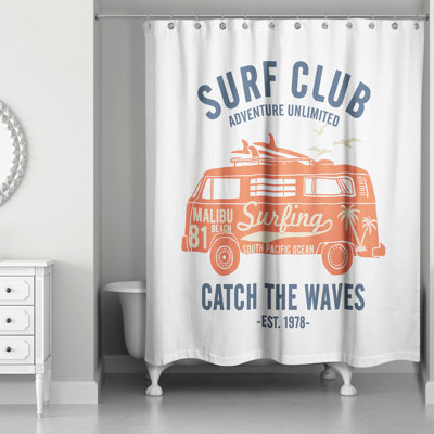 Rideau de douche simple Arley