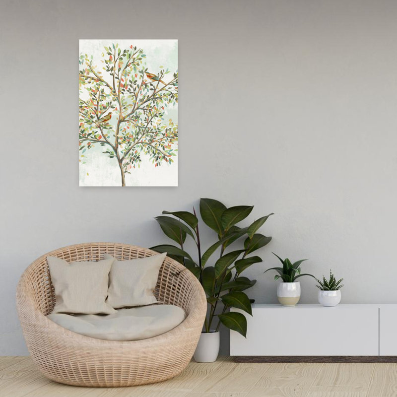 Arbre printanier II, H 24 po x l 16 po