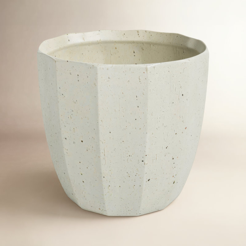 Pot à fleurs en céramique Christi Bona, H 4,5 po x l 5 po x P 5 po