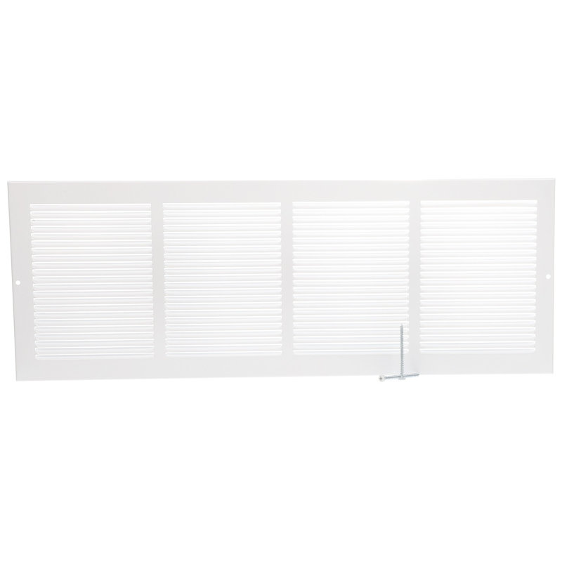 Plinthe en acier Imperial, L 30 po x H 6 po x P 1 po