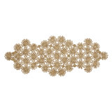 Flores Handmade Floral Table Runnner