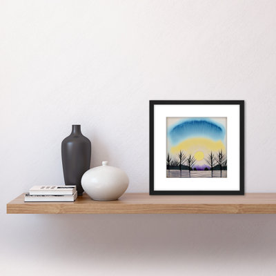 Winter Soft Dreamy Ethereal Landscape - Single Picture Frame Print