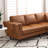 Comerford Upholstered L-Shaped Sectional Symmetrical