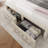 Kaliya Velvet Upholstered Wingback Platform Bed with LED Lights, Wood Bed Frame With 2 Storage Drawers-438663467-438518509