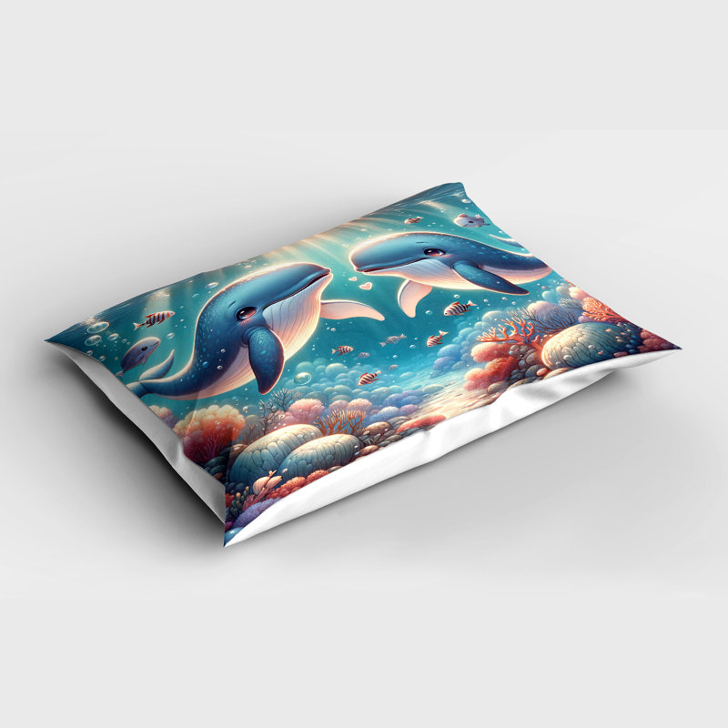Machine Printed Sham Set, King