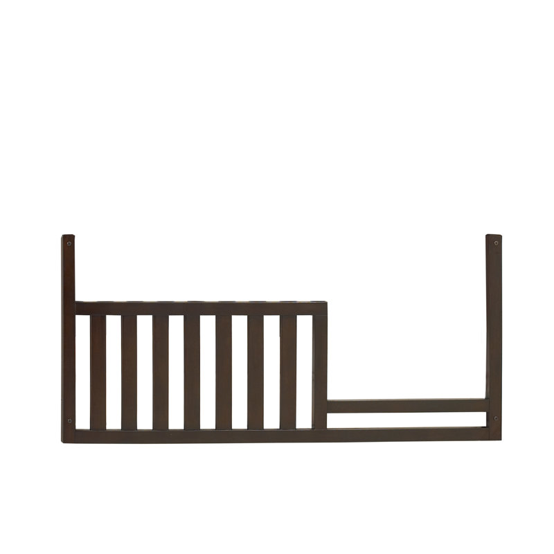 Barrière de lit pour tout-petit Glendale, Brun charbon