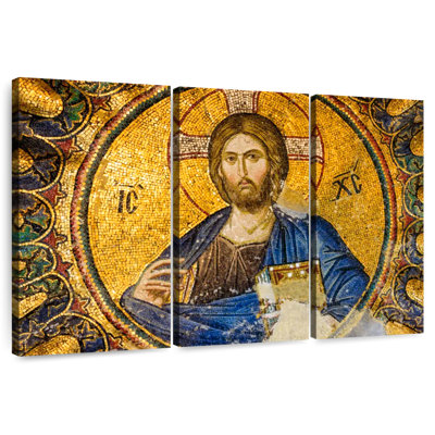 Adella Chora Church, mosaïque de Jésus