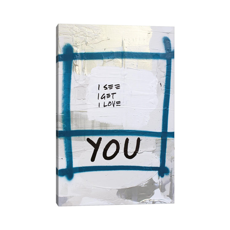 Into you par Kent Youngstrom - Estampe numérique sur toile tendue avec châssis, H 12 po x l 8 po x P 0,75 po