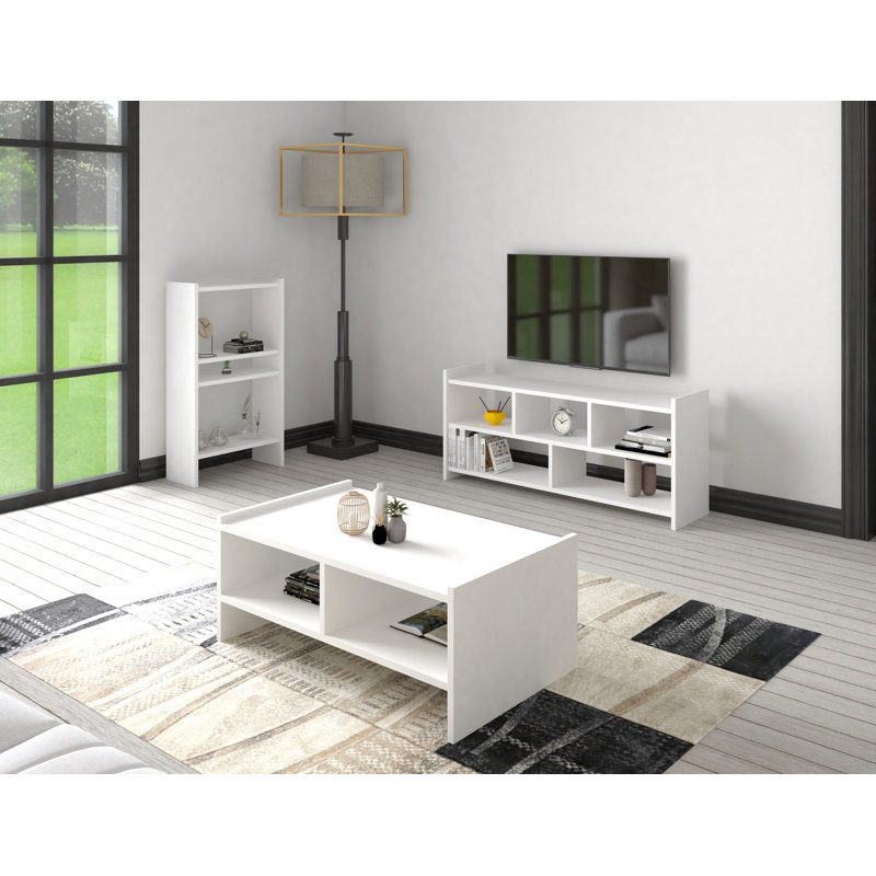 Ensemble de meubles de salon, Blanc