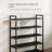 Multi-Layer Shoe Rack With Dustproof Cover, 5-Tier 70Cm Shoe Storage Cabinet For Entryway, Living Room
