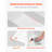 32.5x20 in Farmhouse Sink Undermount Kitchen Single Bowl Basin Fireclay White