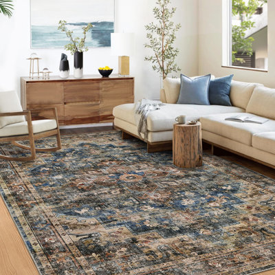 Washable Oriental Indoor Rug