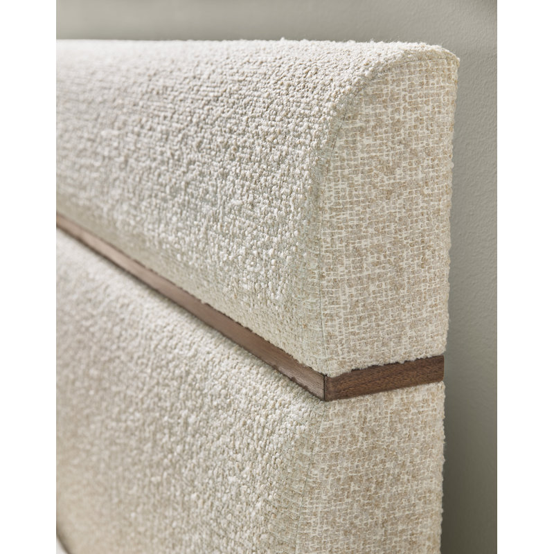 Eleana Upholstered Panel Bed, Queen