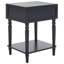 Table de bout en bois massif avec rangement Kleban-646611694