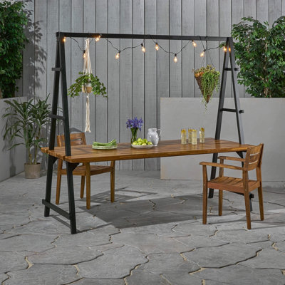 Table de terrasse en bois 88,5