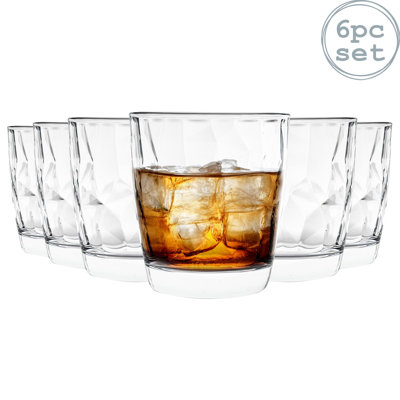 Diamond Water Glasses - 300ml