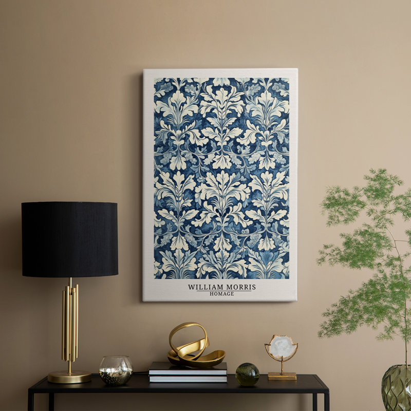 Wm Morris Series DCXII -Galerie enveloppée Cavas, H 12 po x l 18 po