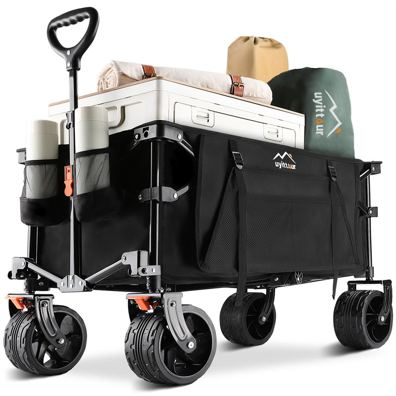Heavy Duty Folding Wagon Garden Carts
