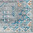 Ducote Washable Gray and Green Machine Woven Area Rug-463148109