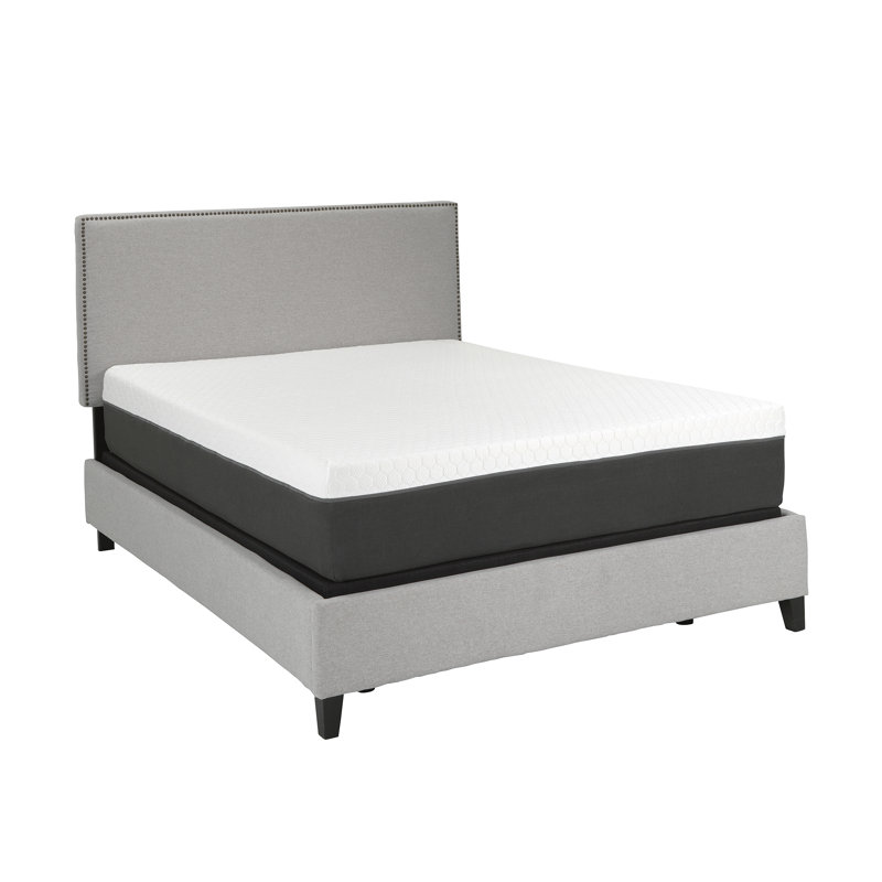 12" Zoned Comfort Regions With Cooling Cover, Gel Swirl Memory Foam And Air Grid