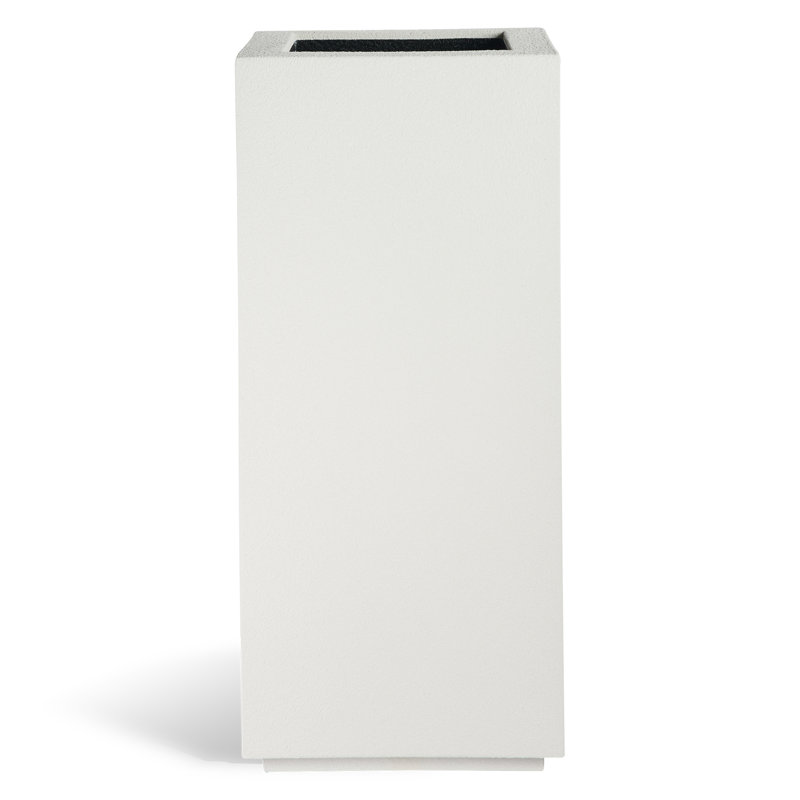 Kensington Tall Planter, White