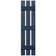 Three Batten, Three Board Open Vinyl Shutters Pair