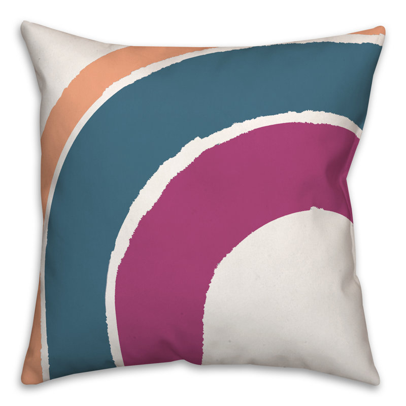 Housse et insert de coussin carré Arches, 16 po x 1 po