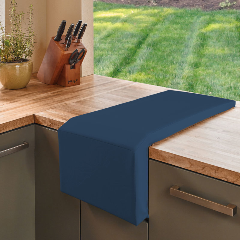 Blue Elephant Grill Cover, Blue, 33cm W x 58.4cm D x 25.4cm H
