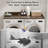 Washer Dryer Countertop Wood Topper With Edge For Laundry Room Storage And Organization-109937547