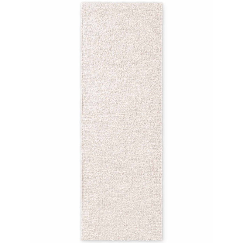 Despoina Hand Woven Area Rug, Cream, Runner 80 x 200 cm