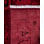Overdyed Hand-Knotted Wool Modern-Contemporary Red Area Rug 8' 10" x 11' 10"