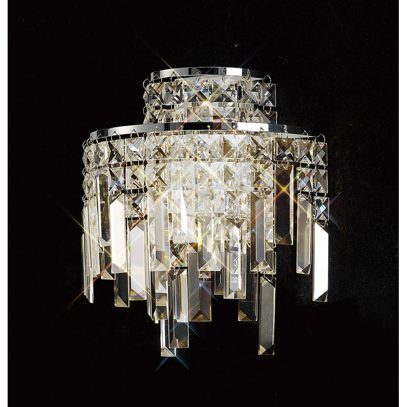 Armed Sconce, Chrome