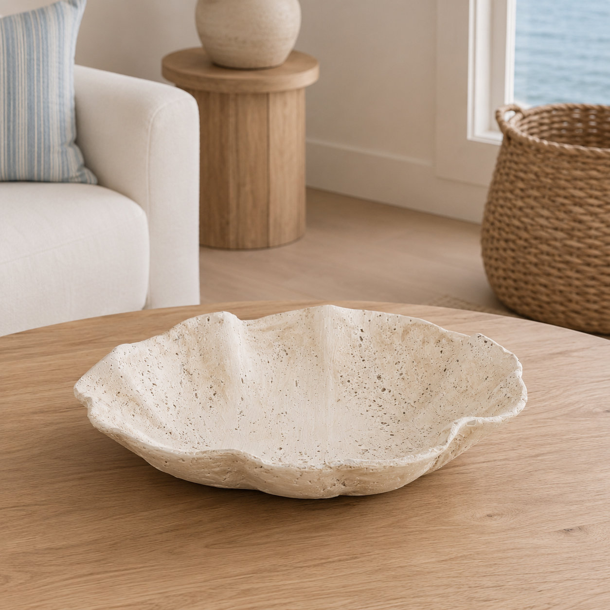 Decorative Bowl, 2" H x 12" W x 12" D
