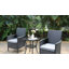 Balcony Furniture Set, 3-piece Rattan Garden Furniture Set, Polyrattan Lounge Set, Balcony Lounge Set, Garden Lounge Set, Polyrattan Garden Furniture Set, Balcony Furniture Set With Cushions And Glass-1568709173
