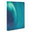 View If the Northern Lights in Abstract - Wrapped Canvas-55370080
