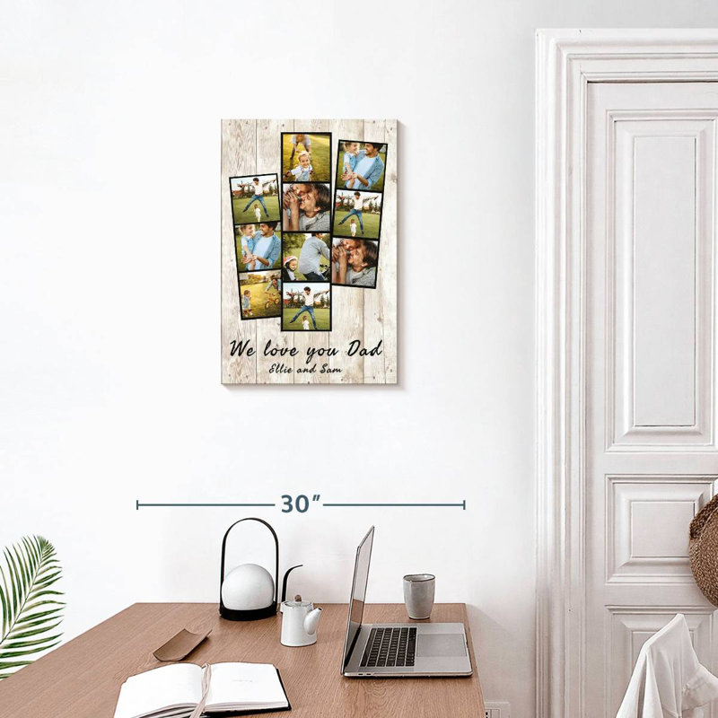 We We Dad Photo Print, H 24 po x l 16 po