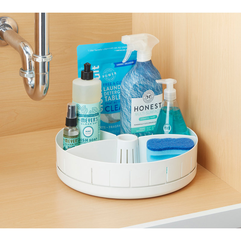 YouCopia SinkSuite Under Sink Turntable with Adjustable Dividers